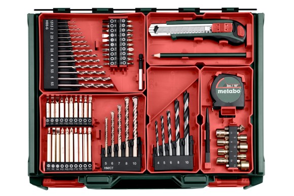 Акумуляторний ударний шуруповерт Metabo SB 18 L Set, 18В, Мобільна майстерня (614053710) Акумуляторний ударний шуруповерт Metabo SB 18 L Set, 18В, Мобільна майстерня (614053710)