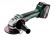 Акумуляторна болгарка Metabo W 18 L BL 9-125 2х4.0 Аг (602374510)