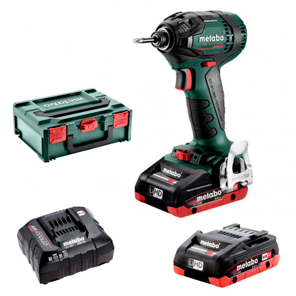 Акумуляторний ударний гайковерт Metabo SSD 18 LTX 200 BL, 18В (602396800)