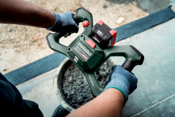 Аккумуляторный строительный миксер Metabo RW 18 LTX BL 140-2, 18В, каркас Аккумуляторный строительный миксер Metabo RW 18 LTX BL 140-2, 18В, каркас