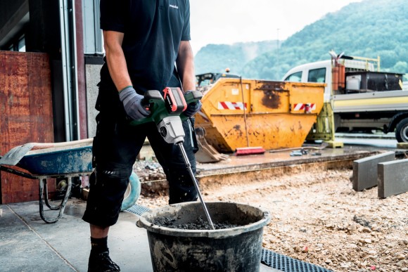 Аккумуляторный строительный миксер Metabo RW 18 LTX BL 140-2, 18В, каркас Аккумуляторный строительный миксер Metabo RW 18 LTX BL 140-2, 18В, каркас