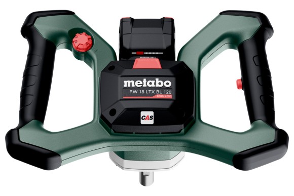 Акумуляторний будівельний міксер Metabo RW 18 LTX BL 120, 18В, каркас (601164850) Акумуляторний будівельний міксер Metabo RW 18 LTX BL 120, 18В, каркас (601164850)