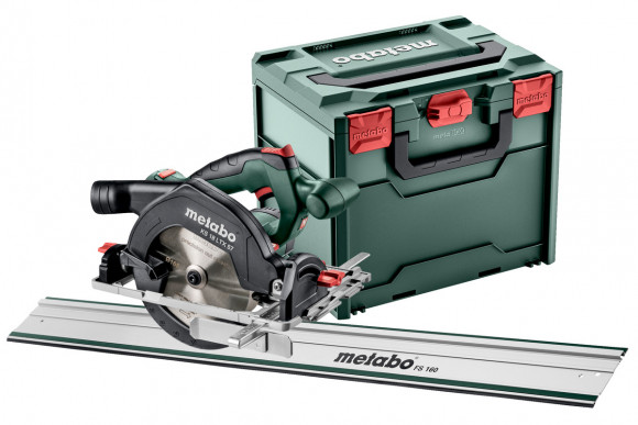 Акумуляторна ручна циркулярна пила Metabo KS 18 LTX 57 FS Set (691065000)
