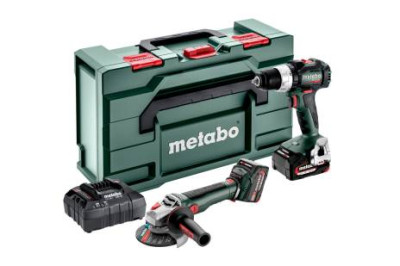 Акумуляторні інструменти в комплекті Metabo Combo Set 2.9.4 (BS 18LT BL + WB 18LT BL 11-125 Quick), 18В (685208650) Акумуляторні інструменти в комплекті Metabo Combo Set 2.9.4 (BS 18LT BL + WB 18LT BL 11-125 Quick), 18В (685208650)