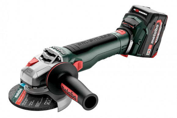 Акумуляторна болгарка Metabo WB 18 LT BL 11-125 Quick 2х5.2 Аг (613054650)