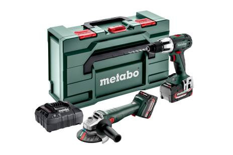 Акумуляторні інструменти в комплекті Metabo Combo Set 2.4.2 (SB 18LT + W 18L 9-125 Quick), 18В (685207510)