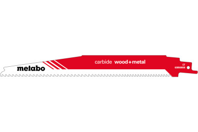 Шабельне полотно з цвяхами Metabo CARBIDE, 225 мм, S 1156 XHM (626560000) Шабельне полотно з цвяхами Metabo CARBIDE, 225 мм, S 1156 XHM (626560000)