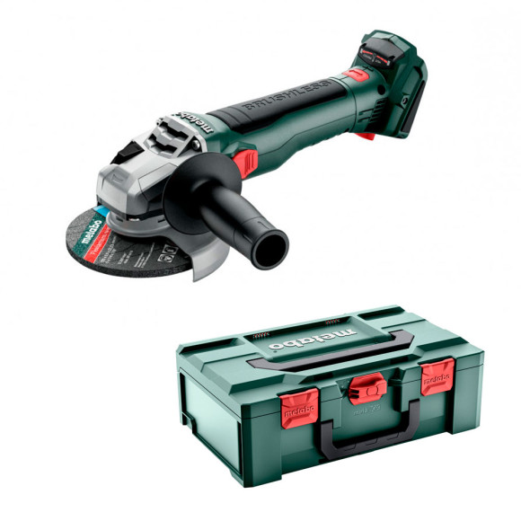 Акумуляторна болгарка Metabo W 18 LT BL 11-125, каркас (613052840)