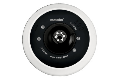 Опірна тарілка Metabo на липучках 173 мм., M14 (623289000)
