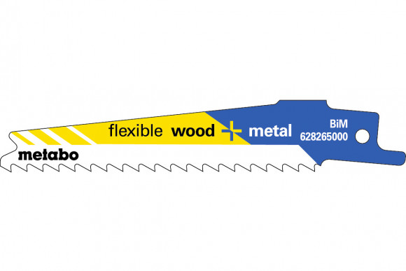 Шабельне полотно з цвяхами Metabo Flexible 100 мм, S 511 DF, 5 шт (628265000)
