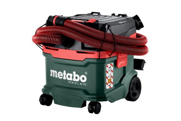 Акумуляторний пилосос Metabo AS 36-18 L 20 PC, 18В, каркас (602071850) Акумуляторний пилосос Metabo AS 36-18 L 20 PC, 18В, каркас (602071850)