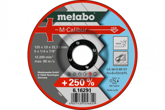 Зачистной круг по нержавеющей стали Metabo M-Calibur 180x7x22.2 Inox (616292000)