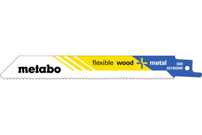 Шабельне полотно з цвяхами Metabo Flexible 150 мм, S 922 VF, 5 шт (631492000)