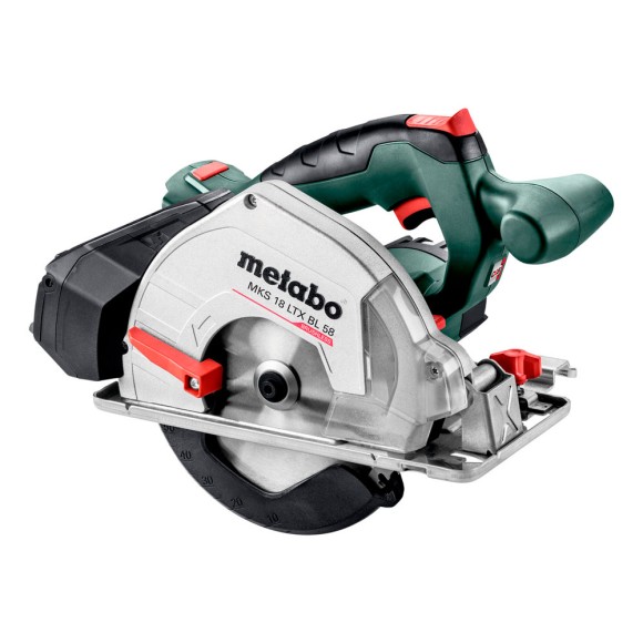 Аккумуляторная дисковая пила Metabo MKS 18 LTX BL 58, 18В, каркас (600773840)