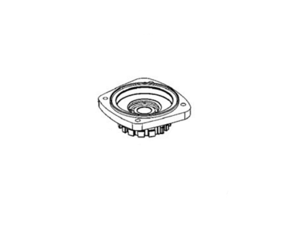 Фланец редуктора компл. D180 (W 2000) Metabo (316047460)