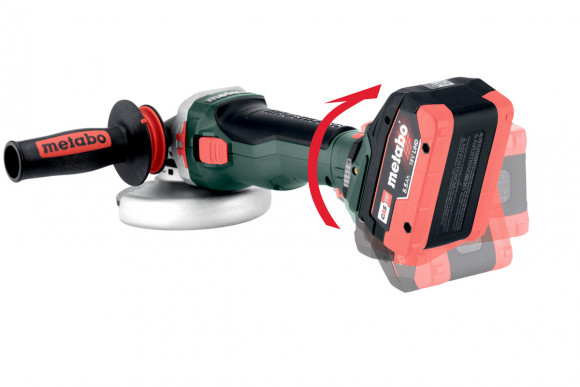 Акумуляторна болгарка Metabo WB 18 LTX BL 15-125 Quick 2х5.5 Аг (601730660)