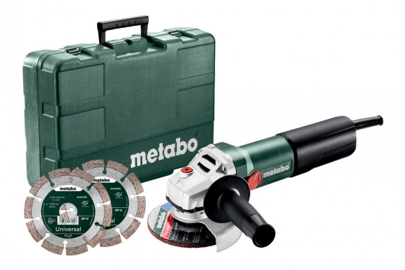 Болгарка Metabo WEQ 1400-125 SET (600347510)