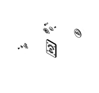 Ventilplatte vollst. Metabo 316092880 Ventilplatte vollst. Metabo 316092880