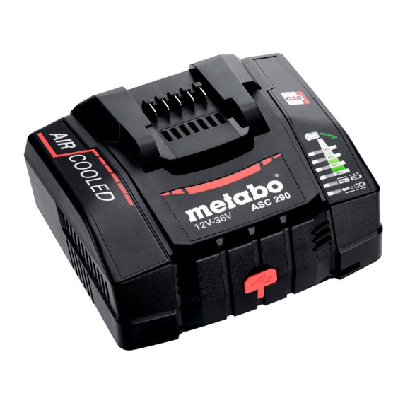 Быстрозарядное устройство Metabo ASC 290, 12–36 В, «AIR COOLED» (627370000)