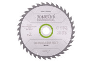 Пильний диск Metabo PROFESSIONAL, по дереву 165x20x1.6, 36 зуб'їв (628295000)