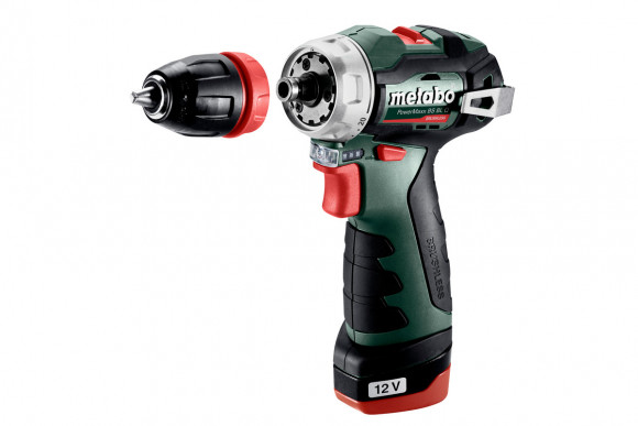 Акумуляторний дриль-шурупокрут Metabo PowerMaxx BS BL Q 2х2.0 Аг (601749500) Акумуляторний дриль-шурупокрут Metabo PowerMaxx BS BL Q 2х2.0 Аг (601749500)
