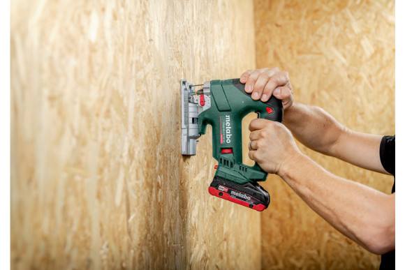 Аккумуляторный лобзик Metabo STAB 18 LTX 150 BL, 18В, каркас (601503850) Аккумуляторный лобзик Metabo STAB 18 LTX 150 BL, 18В, каркас (601503850)