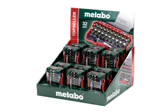 Набір насадок Metabo SP, 32 предметів., для гвинтів torx (626709000)