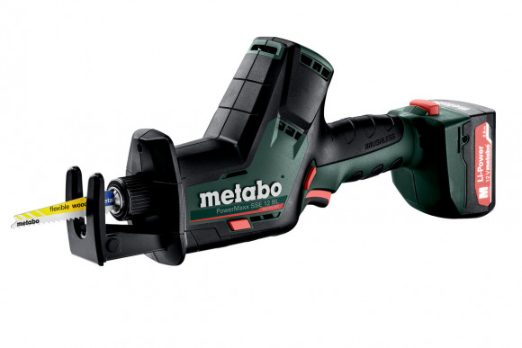 Акумуляторна шабельная пила Metabo PowerMaxx SSE 12 BL (602322500)