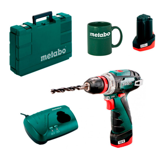 Акумуляторний шуруповерт Metabo PowerMaxx BS Basic Quick (600156500)