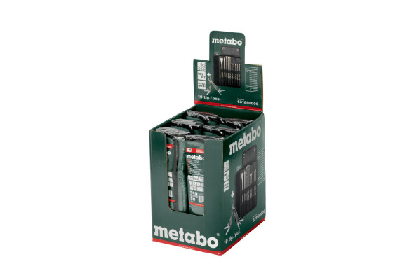 Набір бурів та зубил Metabo SDS plus Pro 4, 10 предметів в складній сумці (631690000) Набір бурів та зубил Metabo SDS plus Pro 4, 10 предметів в складній сумці (631690000)