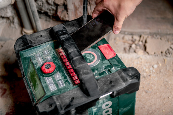 Акумуляторний радіоприймач Metabo RC 12-18 32W BT DAB+, 12-18В, каркас (600779850)