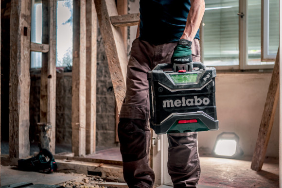 Акумуляторний радіоприймач Metabo RC 12-18 32W BT DAB+, 12-18В, каркас (600779850)