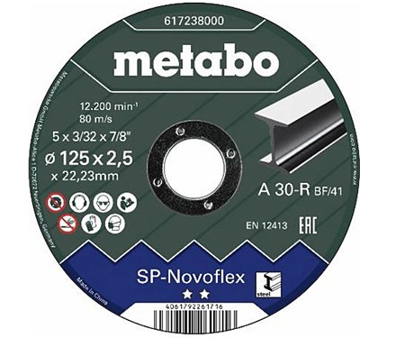 Отрезной диск Metabo Novoflex 230x3,0х22 SP, сталь (617241000)