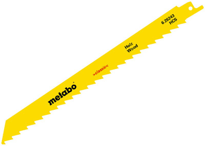 Полотно для сабельной пилы HCS 225x125 мм/8,5 мм, 2 шт. Metabo (628243000) Полотно для сабельной пилы HCS 225x125 мм/8,5 мм, 2 шт. Metabo (628243000)