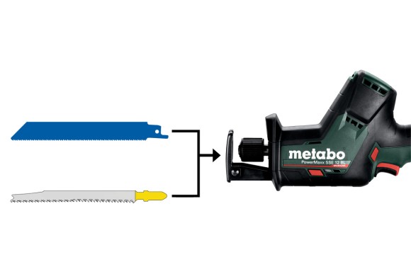 Шабельна пила Metabo PowerMaxx SSE 12 BL (602322860) Шабельна пила Metabo PowerMaxx SSE 12 BL (602322860)