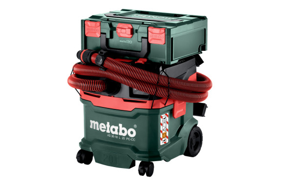 Аккумуляторный пылесос Metabo AS 36-18 L 20 PC CC, 18В, каркас (602072850)