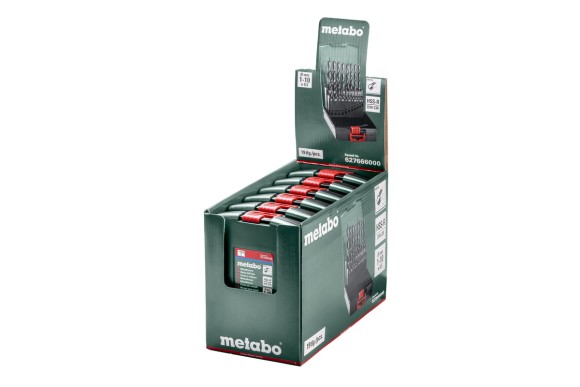 Пластикова касета Metabo HSS-R, SP, 19 предметів (627666000)
