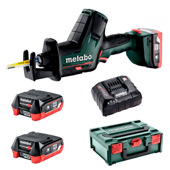 Акумуляторна шабельна пила Metabo PowerMaxx SSE 12 BL (602322800)