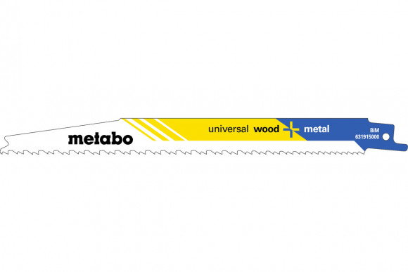 Шабельне полотно з цвяхами Metabo Pioner 200 мм, S 3456 XF, 2 шт (631912000)