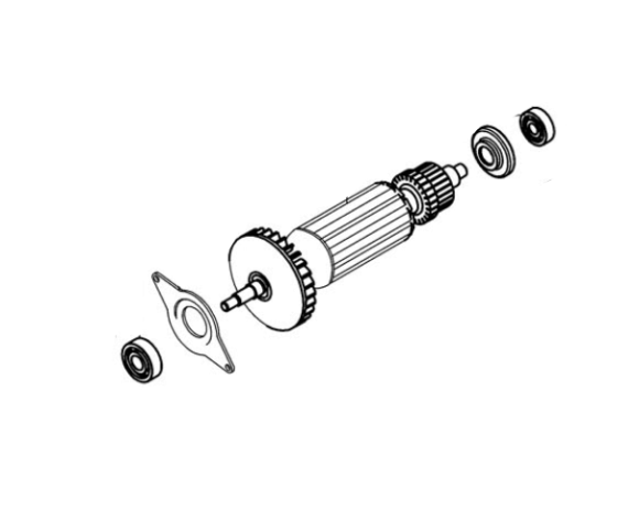 Якір (W750) 230V Metabo (310011980) Якір (W750) 230V Metabo (310011980)