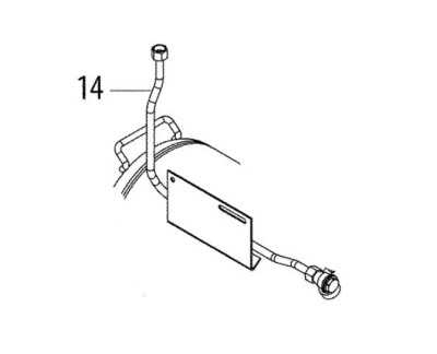 Трубка тиску Metabo (343440100)