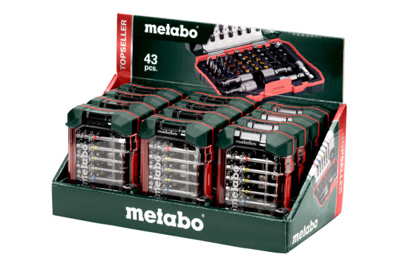 Набор бит Metabo 43 предмета (626719000) Набор бит Metabo 43 предмета (626719000)