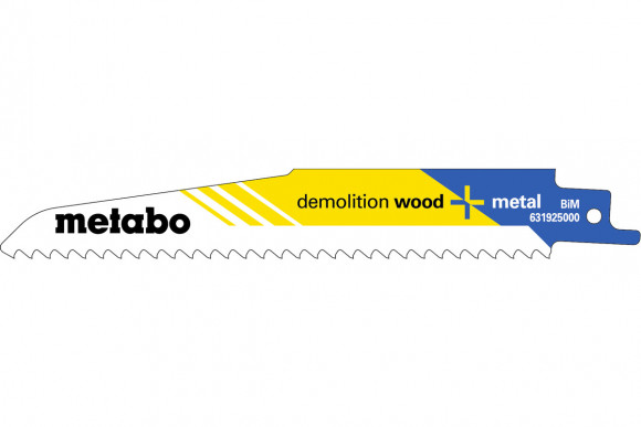 Шабельне полотно з цвяхами Metabo Professional 150 мм, S 610 DF, 5 шт (631925000)