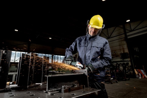 Акумуляторна болгарка Metabo WPB 18 LT BL 11-125 Quick каркас в кейсі (613059840)