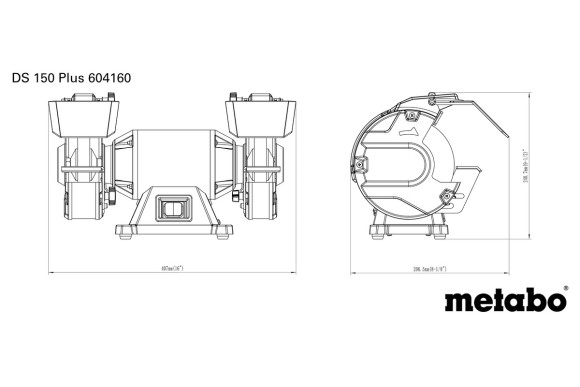 Точило Metabo DS 150 Plus (604160000) Точило Metabo DS 150 Plus (604160000)