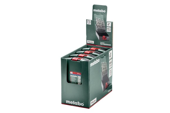 Пластикова касета Metabo HSS-G, SP, 25 предметів (627669000)