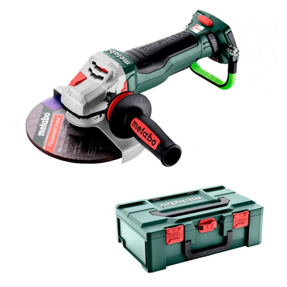 Угловая шлифмашина на аккумуляторах Metabo WPBA 18 LTX BL 15-180 Quick DS, корпус (601746840)