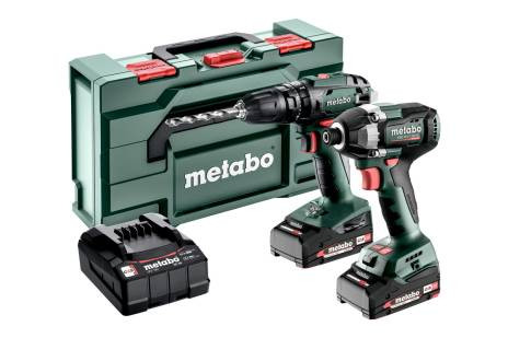 Акумуляторні інструменти в комплекті Metabo Combo Set 2.8.5 (SB 18 + SSD 18LT 200 BL), 18В (685197000)