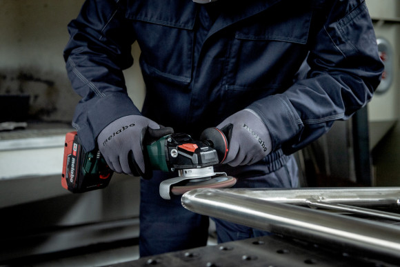 Акумуляторна болгарка Metabo WVB 18 LT BL 11-125 Quick Inox каркас (613091850)
