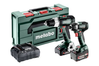 Акумуляторні інструменти в комплекті Metabo Combo Set 2.8.6 (SB 18L + SSD 18LT 200 BL), 18В (685198000) Акумуляторні інструменти в комплекті Metabo Combo Set 2.8.6 (SB 18L + SSD 18LT 200 BL), 18В (685198000)